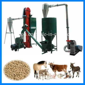 500kg / H Linha de Produção de Pellets de Ração Animal